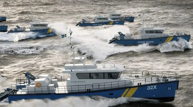 Damen Shipyards Builds Seven Carbon Fibre Patrol Vessels for Swedish Coast Guard