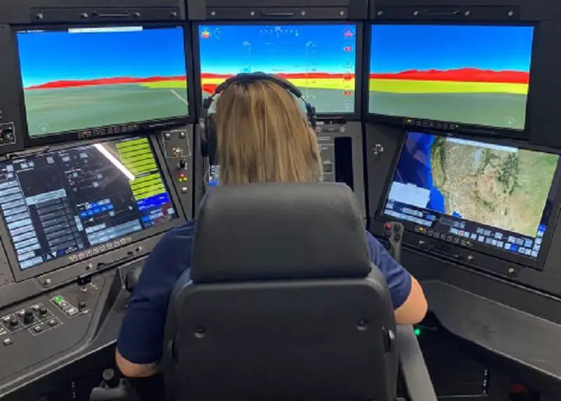 GA-ASI Welcomes New SkyGuardian Mission Trainer to Flight Test and Training Center (FTTC)