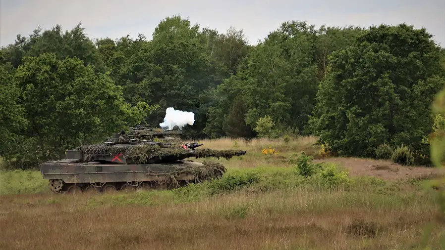 German Army 203 Tank Battalion Prepares to Take Command of eFP Battlegroup Lithuania