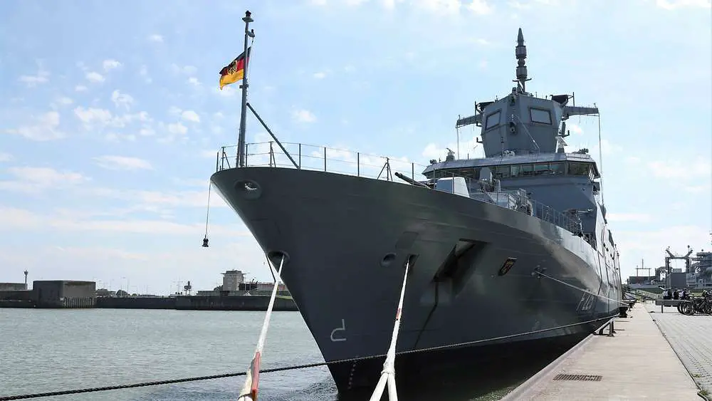German Navy Commissions Baden-Württemberg-class Frigate FGS Rheinland-Pfalz (F225)