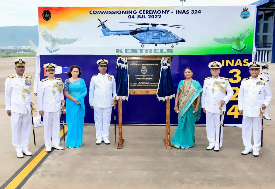 Indian Navy Commissions First ALH MK III Helicopter Squadron in East Command