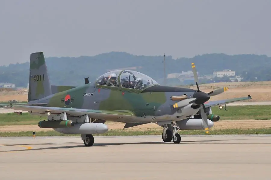 Republic of Korea Air Force KIA KA-1 Woongbi Trainer and Light Attack
