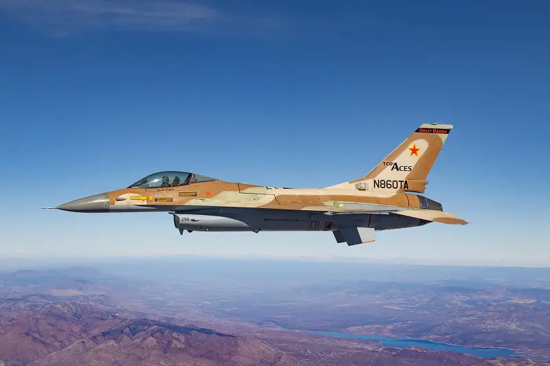 Top Aces Lockheed Martin F-16A Aircraft