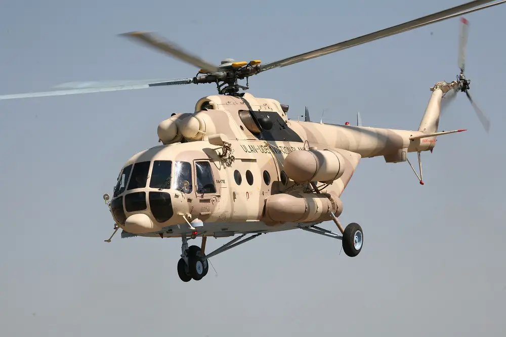 Russian Helicopters and Rosoboronexport Sign Contract to Export Upgraded Mi-171E Helicopters