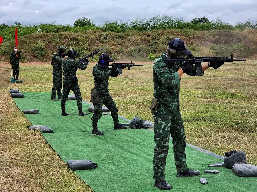 Ministry of Defence of Thailand Testing MOD2020 5.56mm Indigenous Assault Rifle