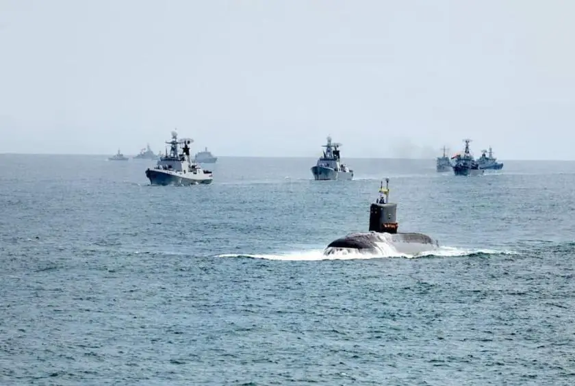 Myanmar Navy Conducts Sea Sheild-2022 Naval Exercise Off Rakhine Coast