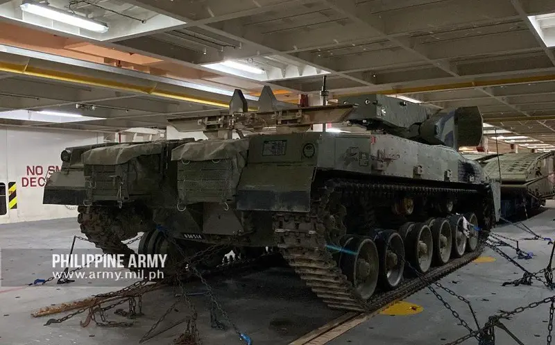 Philippines Army Receives Merkava IV-based Armored Vehicle-launched Bridge (AVLB) 