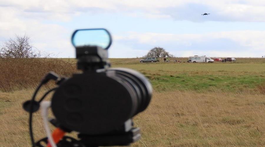 QinetiQ Conducts Demonstration of Laser-controlled Drone During Flight