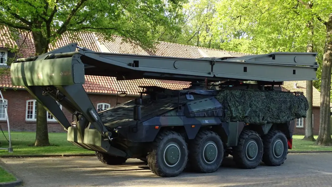 Rheinmetall Boxer Cobra Bridgelayer Wheeled Armored Vehicle