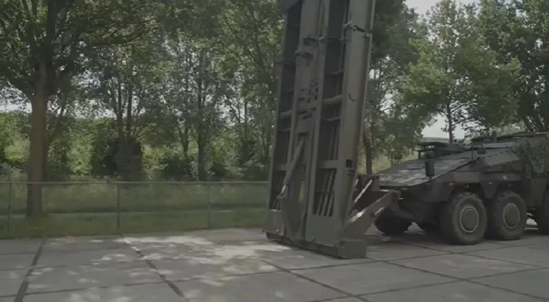 Rheinmetall Boxer Cobra Bridgelayer Wheeled Armored Vehicle