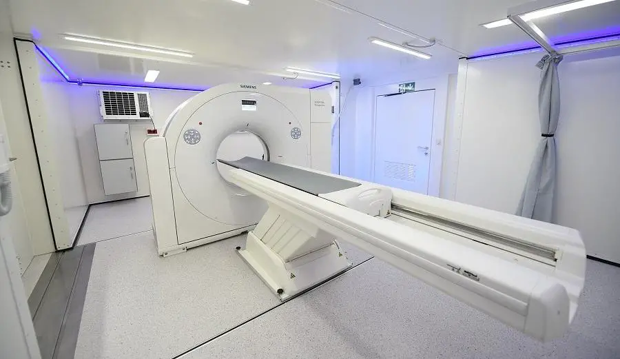 Rheinmetall Subsidiary ZMS Supplies Kyiv with Two Mobile Computer Tomography Shelters