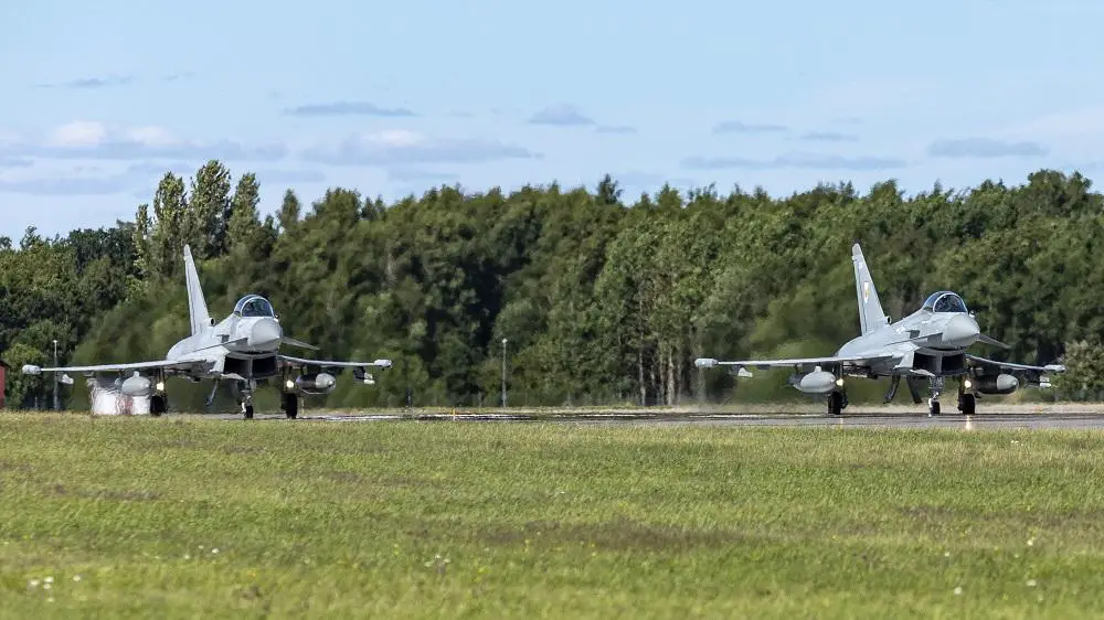 Royal Air Force Fighter Aircraft Deploy to Finland and Sweden for Joint Training