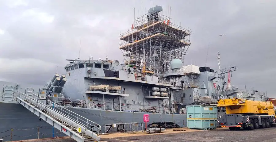 Royal Navy Type 23 Duke Class Frigate HMS Kent Completes Overhaul and Repair