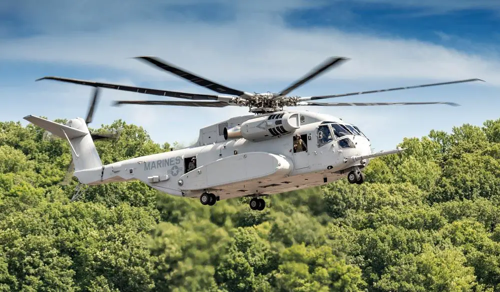 Sikorsky Delivers Third LRIP CH-53K King Stallion Helicopter to US Marine Corps
