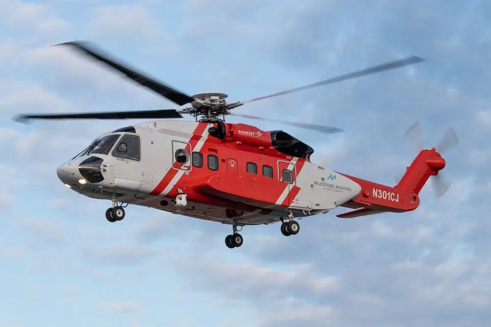 Sikorsky S-92 Multi-mission Helicopter Fleet Surpasses 2 Million Flight Hours