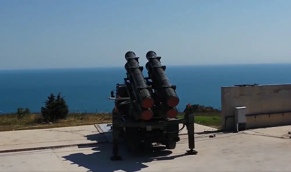 Turkey Tests ATMACA Anti-Ship Guided Missile from Mobile Launcher