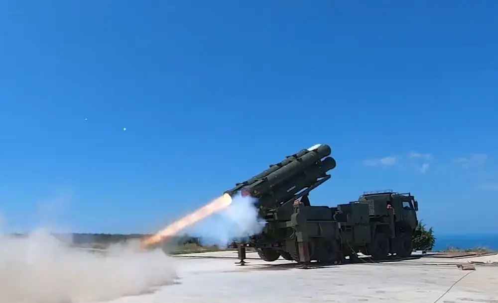 Turkey Tests ATMACA Anti-Ship Guided Missile from Mobile Launcher