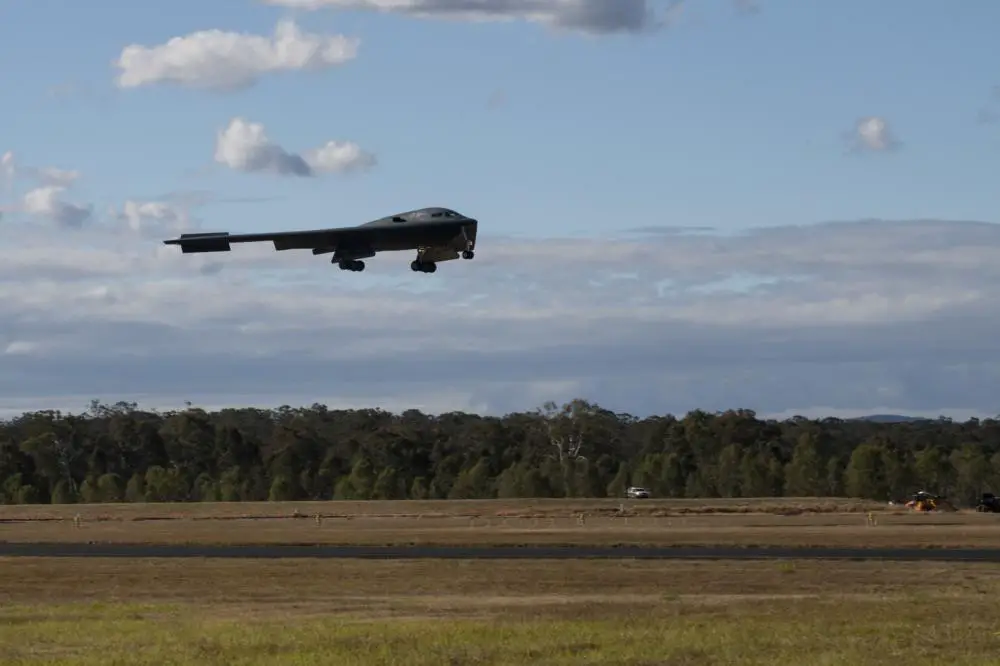 US Air Force B-2 Spirit Stealth Bombers deploy to Royal Australian Air Force Base Amberley
