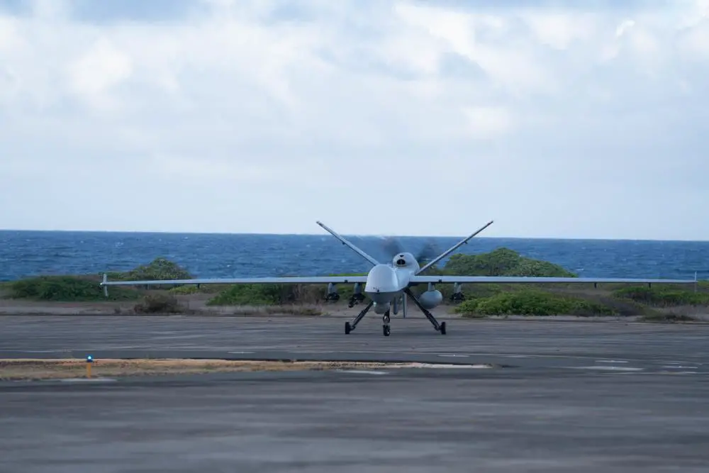 US Air Force MQ-9 Reaper Makes Its Debut at RIMPAC 2022 Sinking Exercise