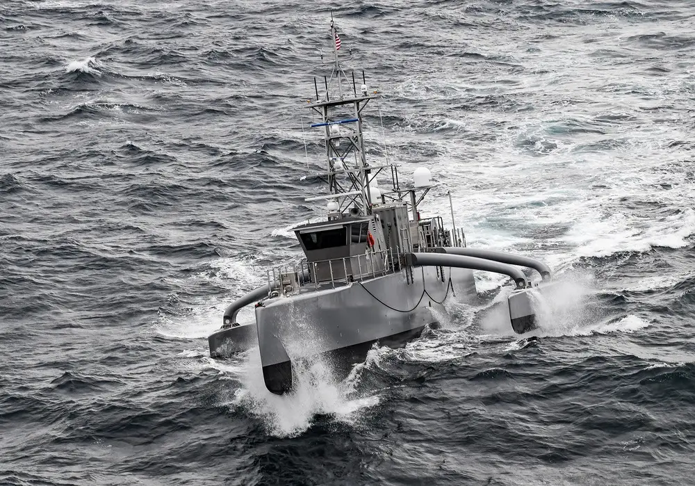 US Navy Prototype Unmanned Surface Vessels Operate at RIMPAC 2022 Exercise