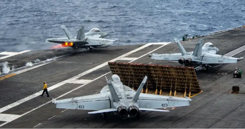 US Navy Ronald Reagan Carrier Strike Group Operates in South China Sea