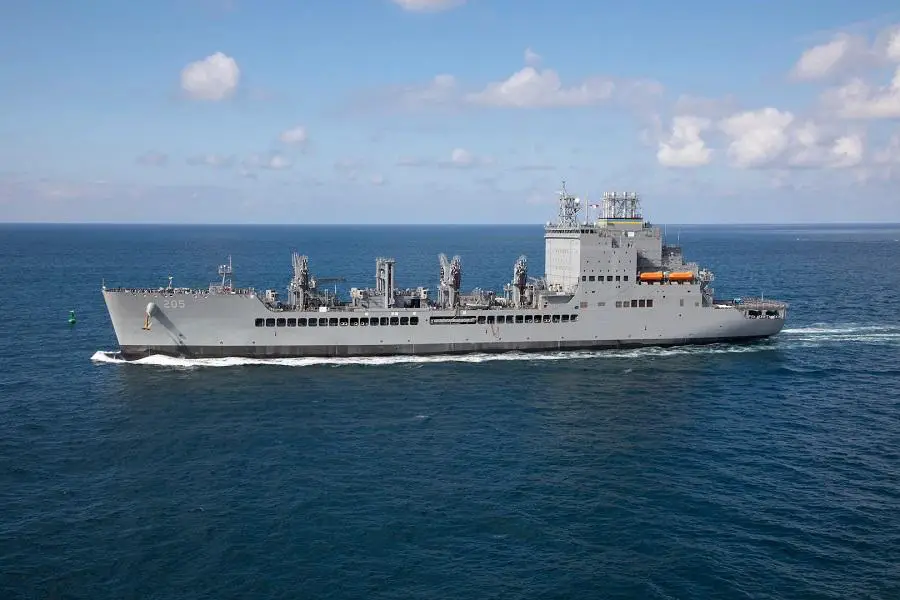 US Navy Accepts Delivery of Replenishment Oiler USNS John Lewis (T-AO 205)