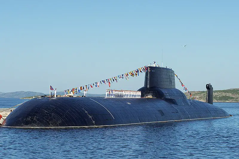 Russian submarine Dmitriy Donskoi (TK-208)
