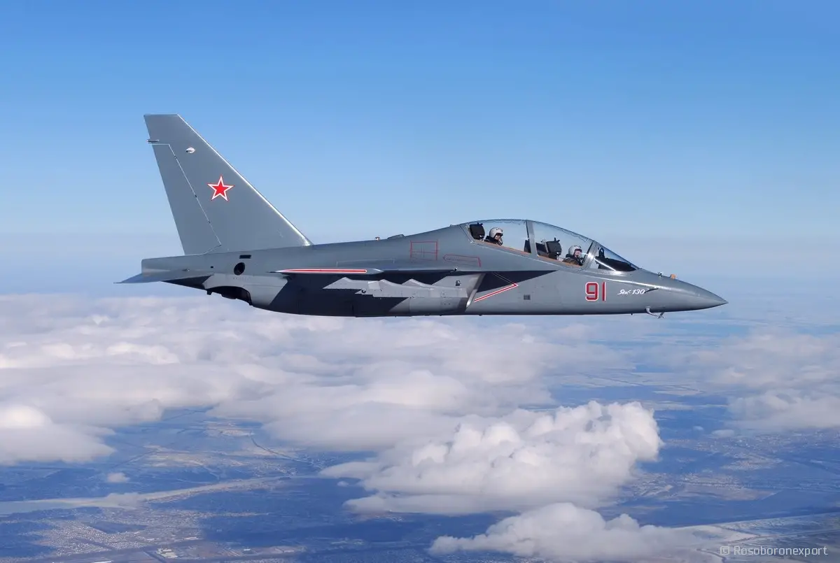  Yakovlev Yak-130 Mitten Advanced Jet Trainer and Light Combat Aircraft