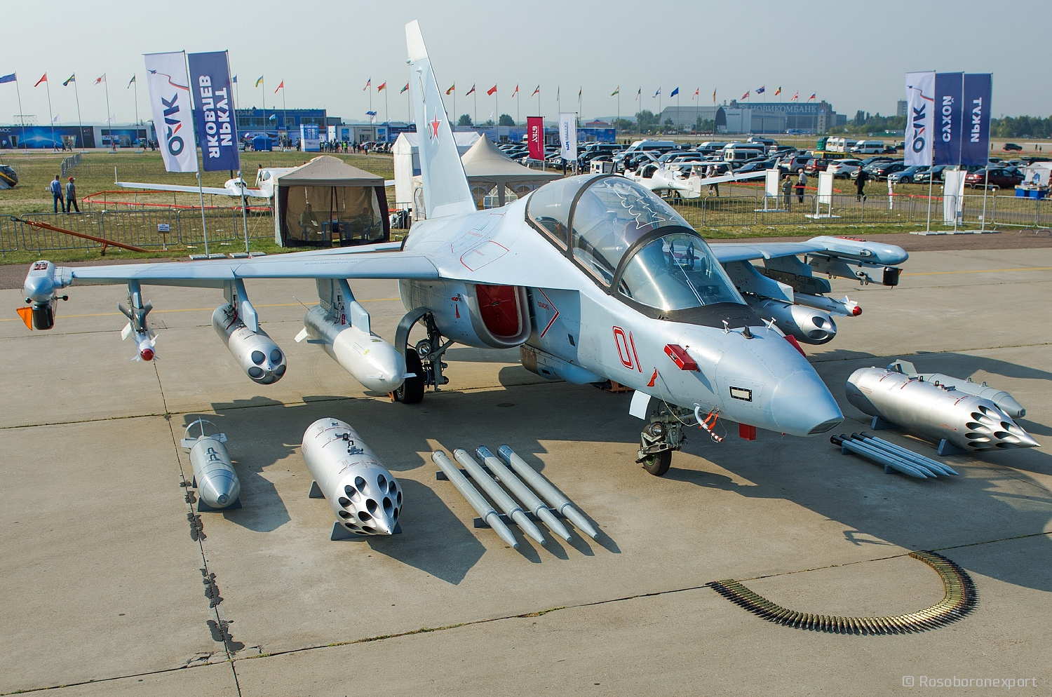 Yakovlev Yak-130 Mitten Advanced Jet Trainer and Light Combat Aircraft 