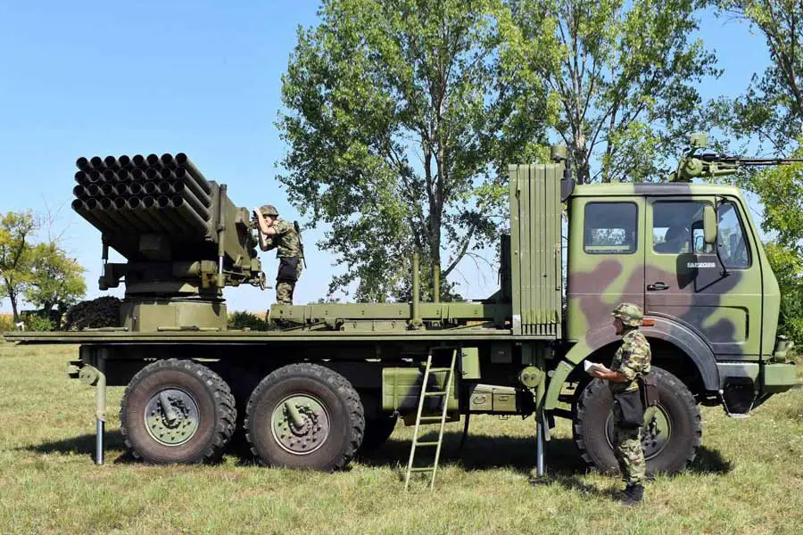 Serbian Artillery Firepower Considerably Increased with Modernized M-17 Oganj MRLS