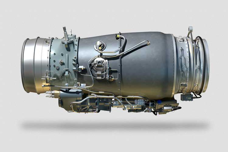 Rolls-Royce Turbomeca Adour turbofan aircraft engine.