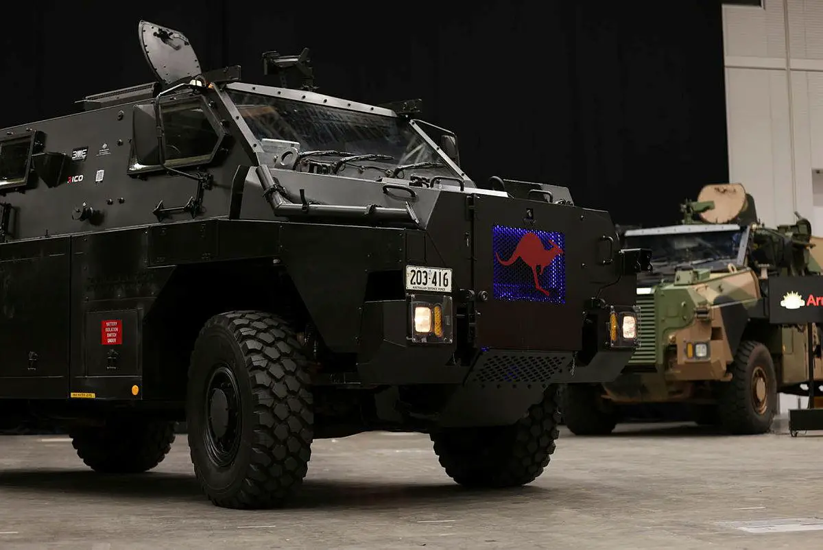 Australian Army Unveils New Bushmaster electric Protected Military Vehicle (ePMV)