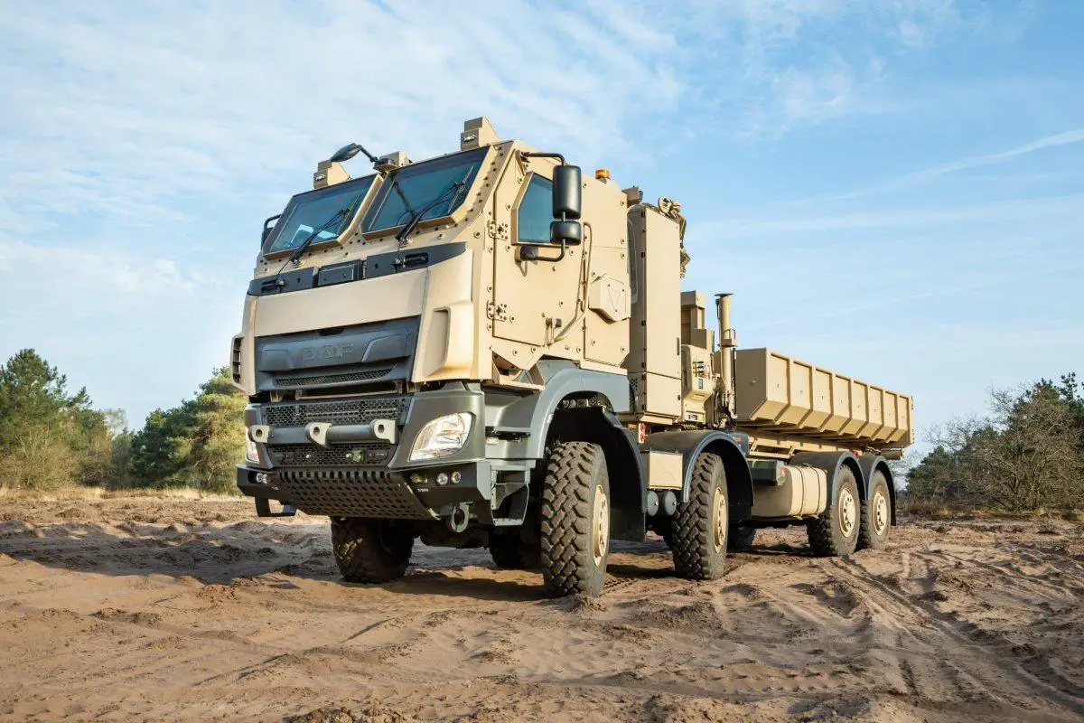 Belgian Army Introduces New Logistics Vehicles on Tatra Truck Chassis