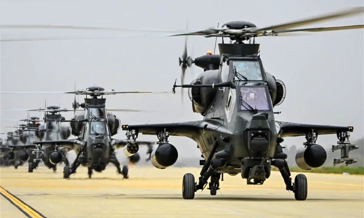 CAIC Z-10 Attack Helicopter Enters Service with PLA Hong Kong Garrison