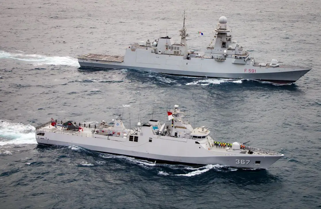 European Union and Indonesia Conduct First Joint Naval Exercise in the Arabian Sea