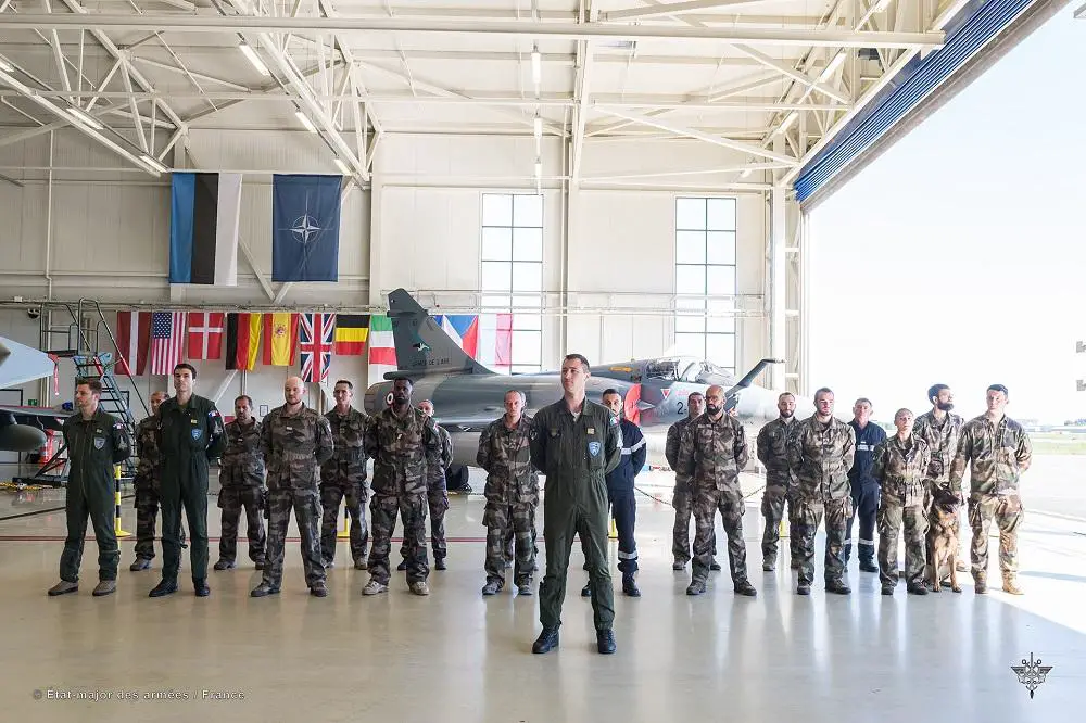The French Detachment Commander, Major Loïs (middle):"Our commitment will never fail and we will continue to safeguard our allies from our nest in France." 