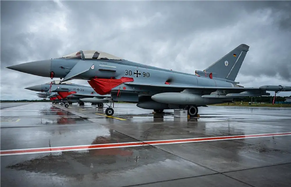 German Air Force Welcomed in Estonia to Augment NATO’s Baltic Air Policing