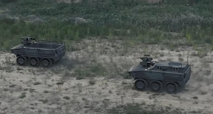 Hanwha Defense Arion-SMET 6x6 Unmanned Ground Vehicle (UGV)
