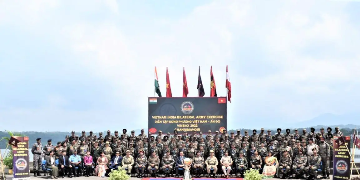 India and Vietnam Conclude Bilateral Army Exercise VINBAX 2022