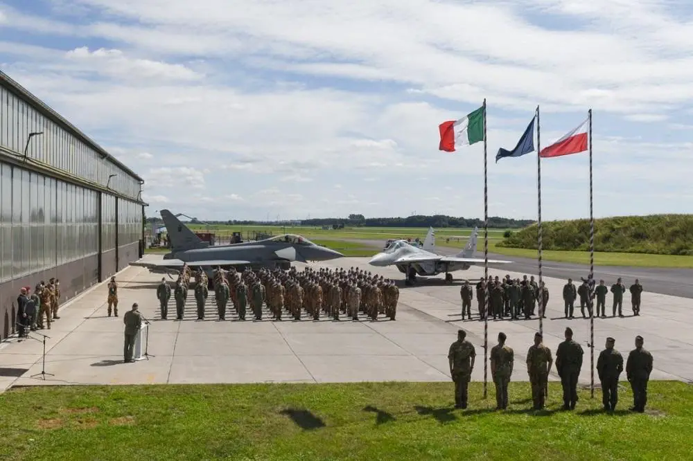 Italian Air Force Joins NATO’s Eastern Flank Defensive Posture in Malbork, Poland