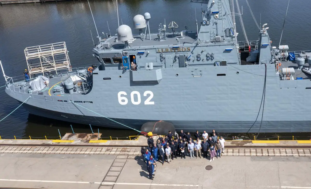 Polish Navy Takes Delivery of Kormoran 2-class MCMV ORP Albatros
