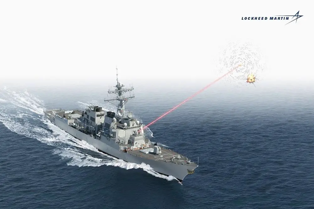 Lockheed Martin Delivers Integrated High Energy Laser Weapon System to US Navy