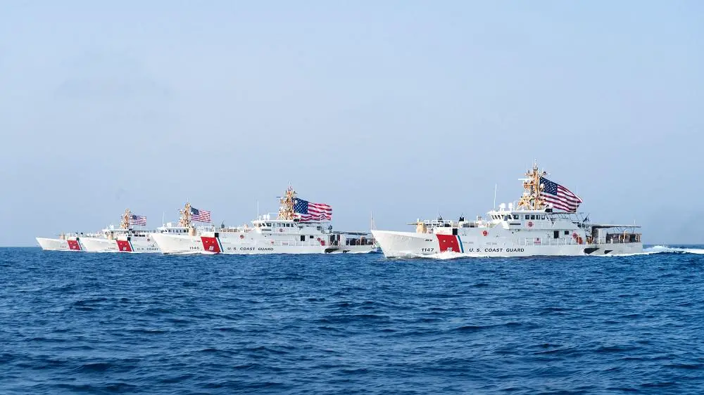 New US Coast Guard Sentinel-class Fast Response Cutters Arrive in Bahrain