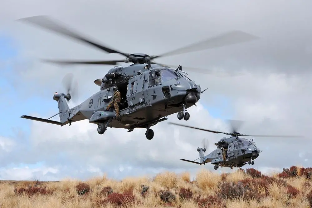 Royal New Zealand Air Force New Zealand NHIndustries NH90 Military Helicopters