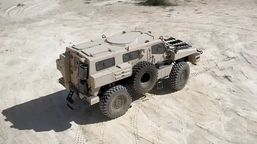 Paramount Group Unveils Marauder Mk 2 Armoured Mine-protected Vehicle