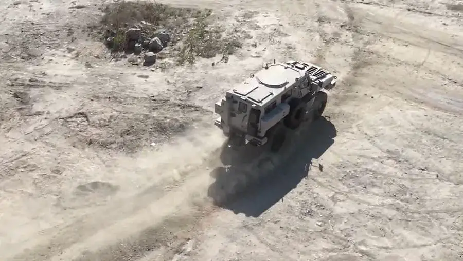  Unveils Marauder Mk 2 Armoured Mine-protected Vehicle