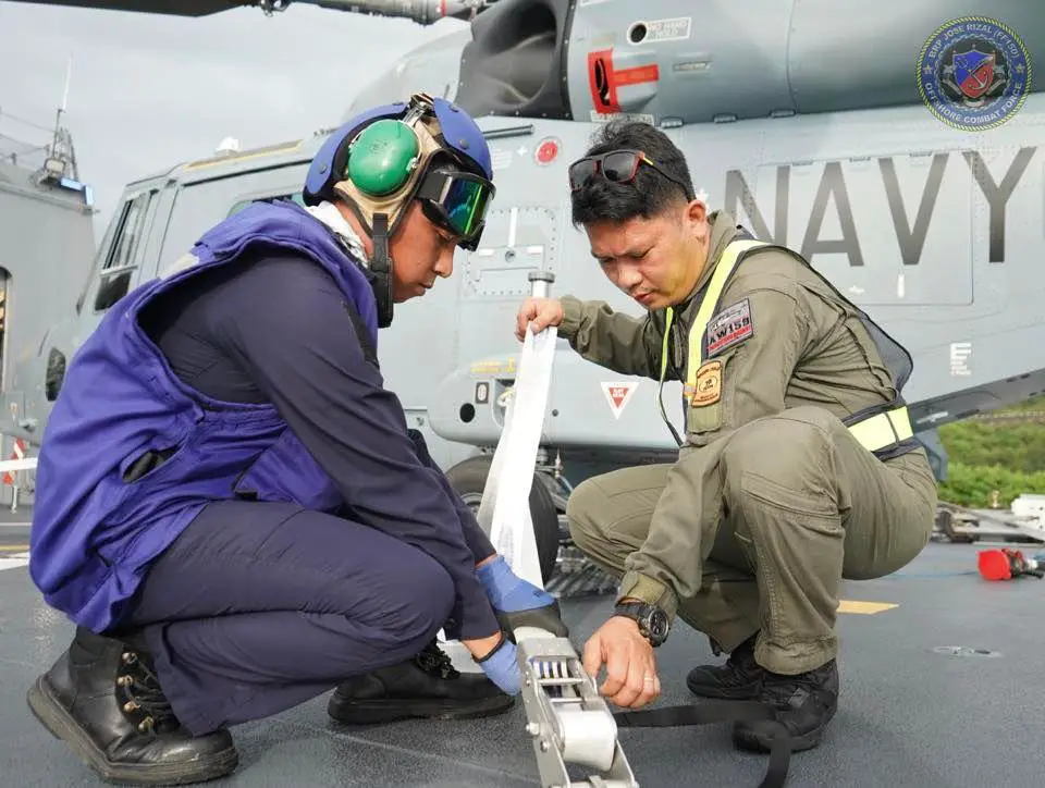 Philippine Navy Frigate Jose Rizal Completes Deck Landing Qualification with AW-159 Helicopter