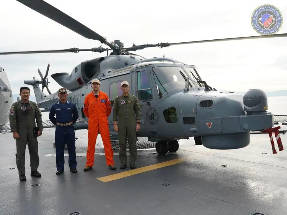 Philippine Navy Frigate Jose Rizal Completes Deck Landing Qualification with AW-159 Helicopter