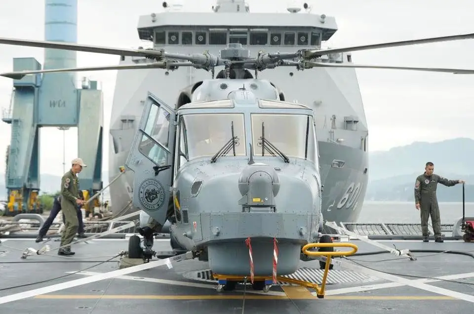 Philippine Navy Frigate Jose Rizal Completes Deck Landing Qualification with AW-159