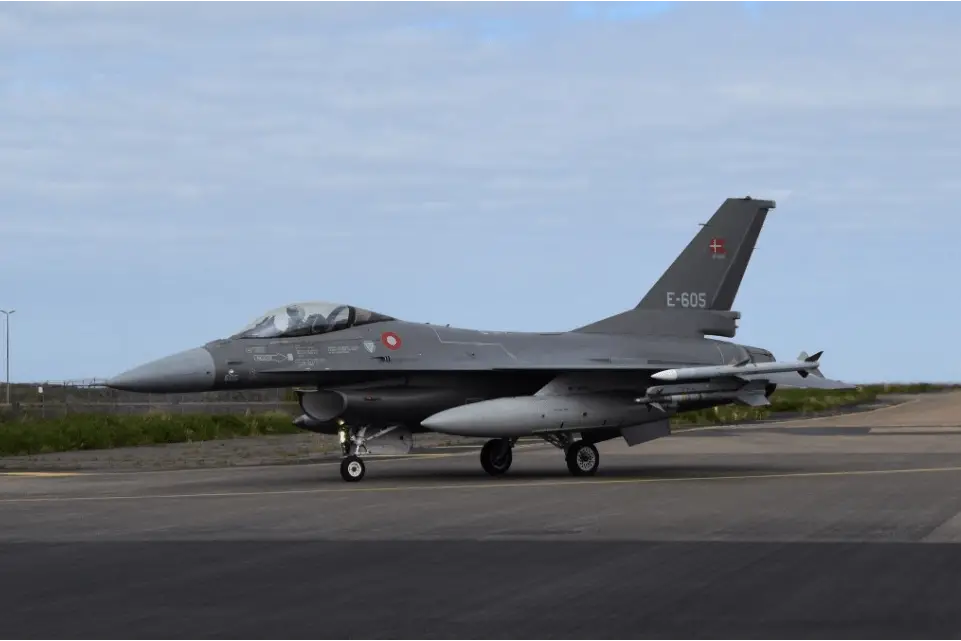 Royal Danish Air Force F-16 Fighters Begin NATO Air Policing in Iceland